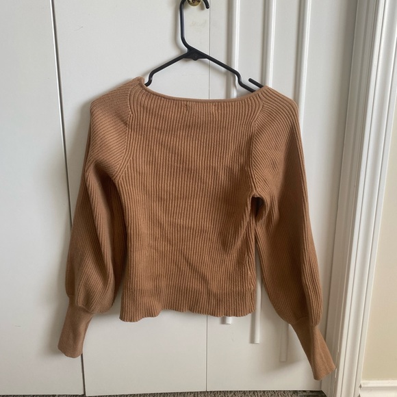 Oak + Fort Squareneck Sweater - Picture 4 of 5